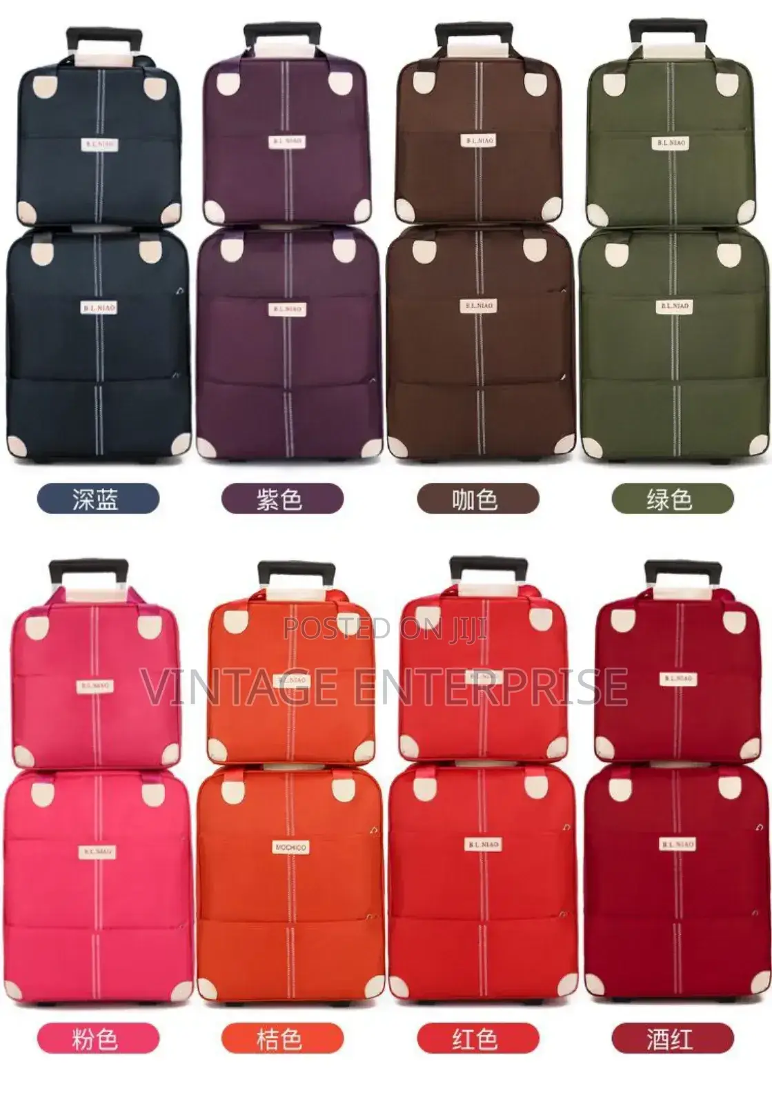 2 In1 Trolley Bag , Travel Suitcase Bag
