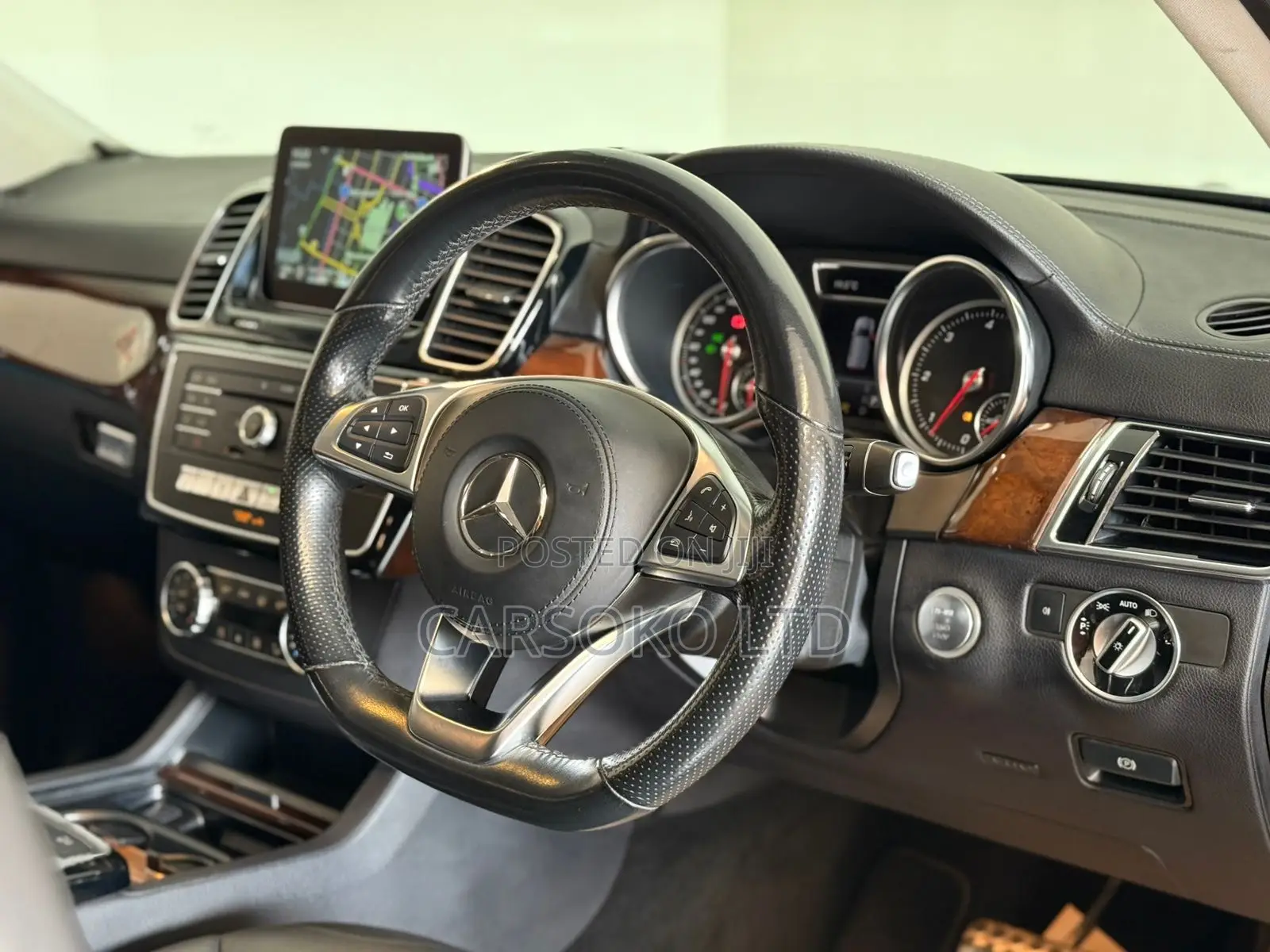 Mercedes-Benz GLS-Class GLS350d 4Matic 2017 Blue