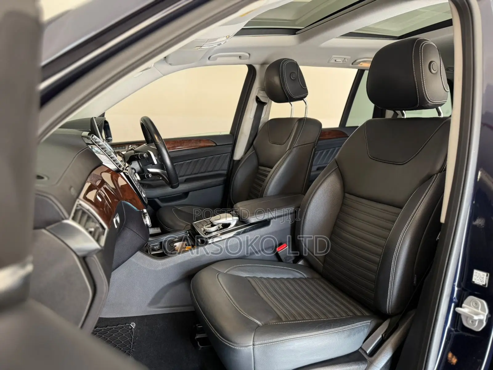 Mercedes-Benz GLS-Class GLS350d 4Matic 2017 Blue