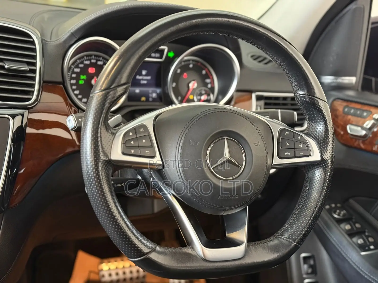 Mercedes-Benz GLS-Class GLS350d 4Matic 2017 Blue