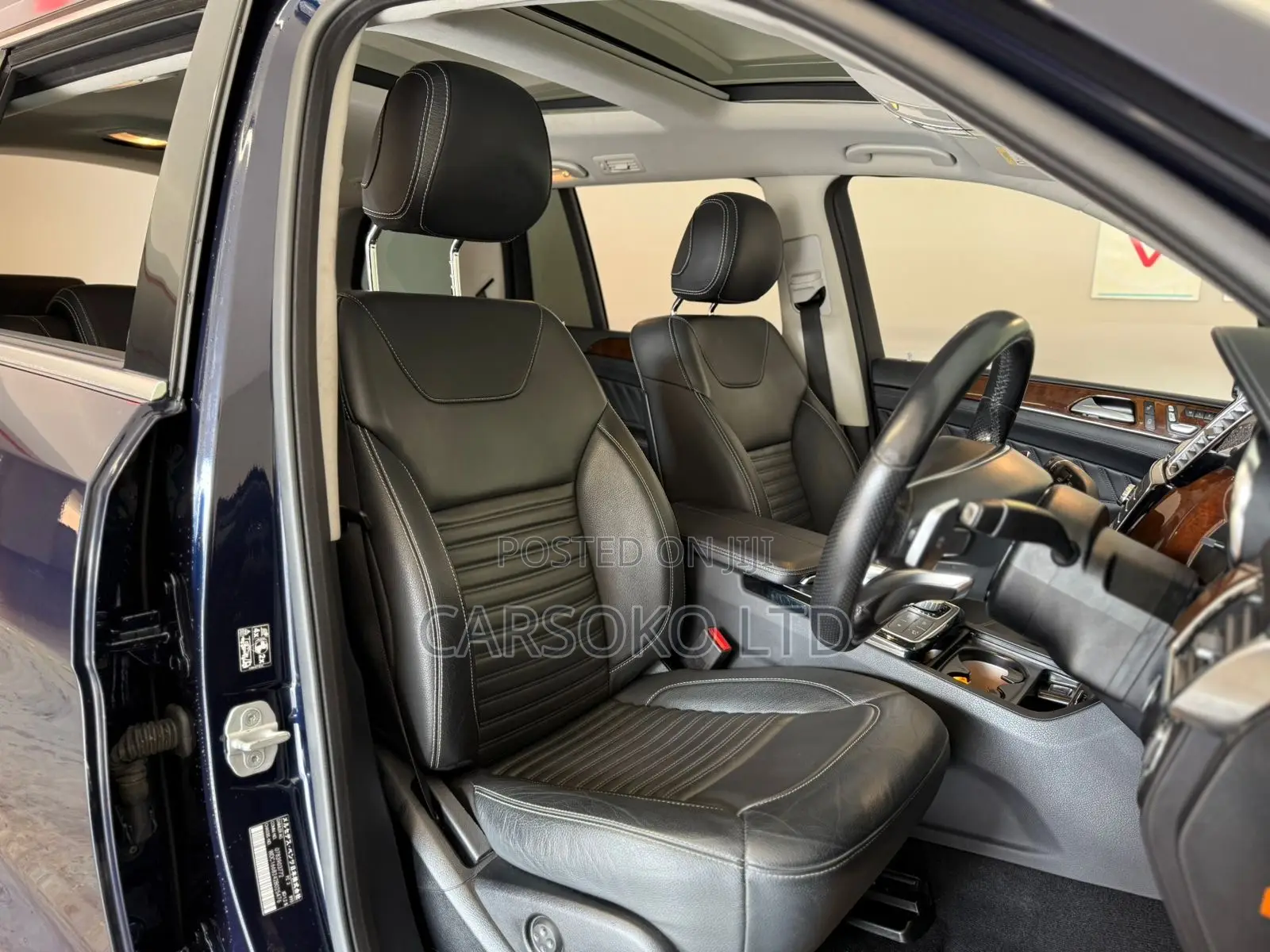 Mercedes-Benz GLS-Class GLS350d 4Matic 2017 Blue