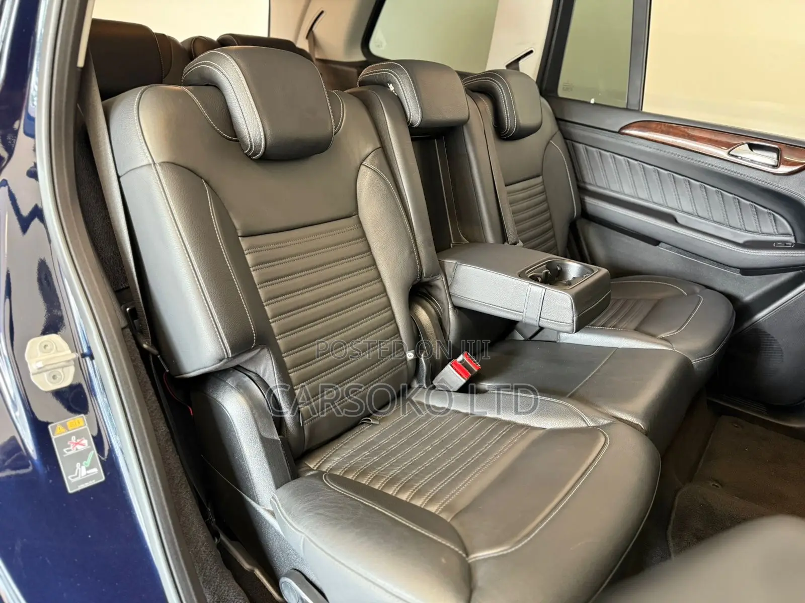 Mercedes-Benz GLS-Class GLS350d 4Matic 2017 Blue