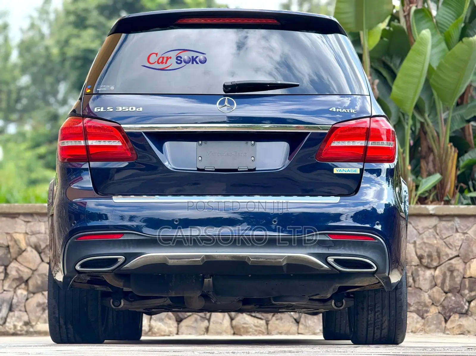 Mercedes-Benz GLS-Class GLS350d 4Matic 2017 Blue
