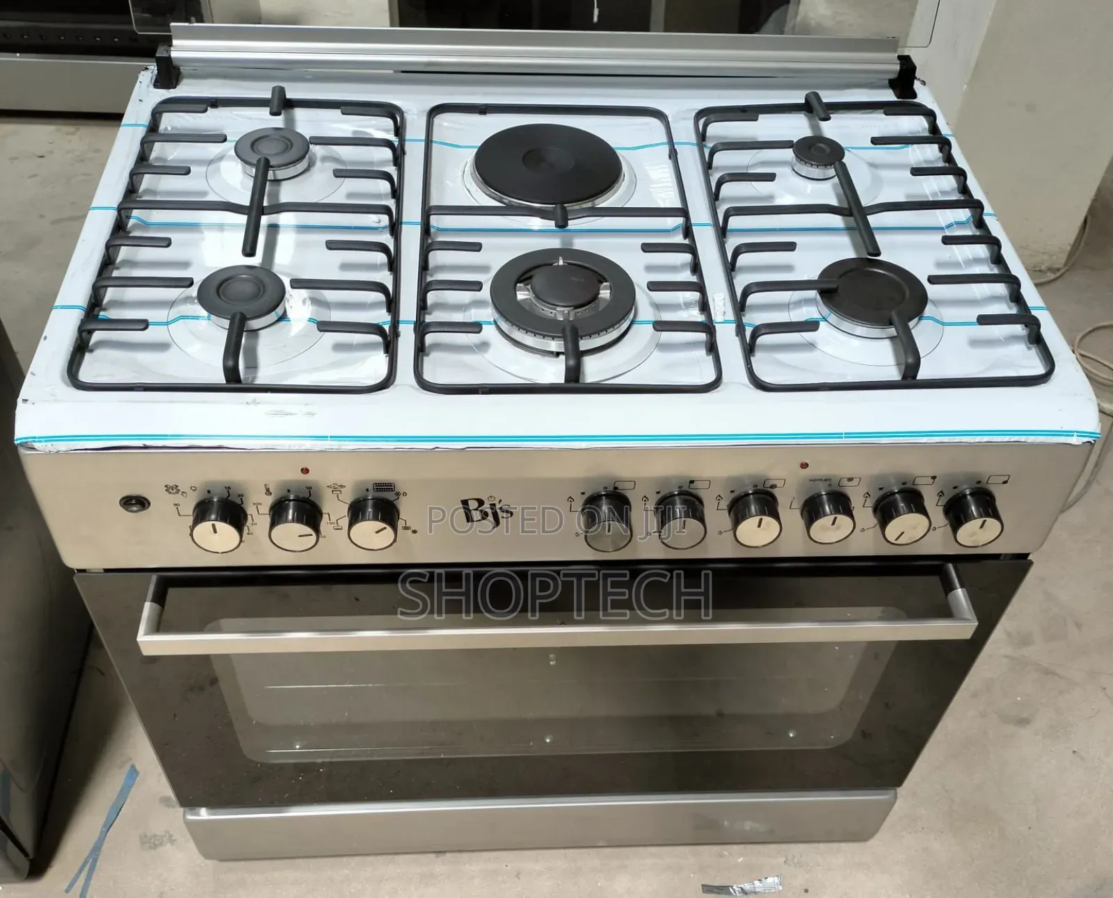 BJS SILVER 60x90 5+1 Hot Plate Gas Cooker