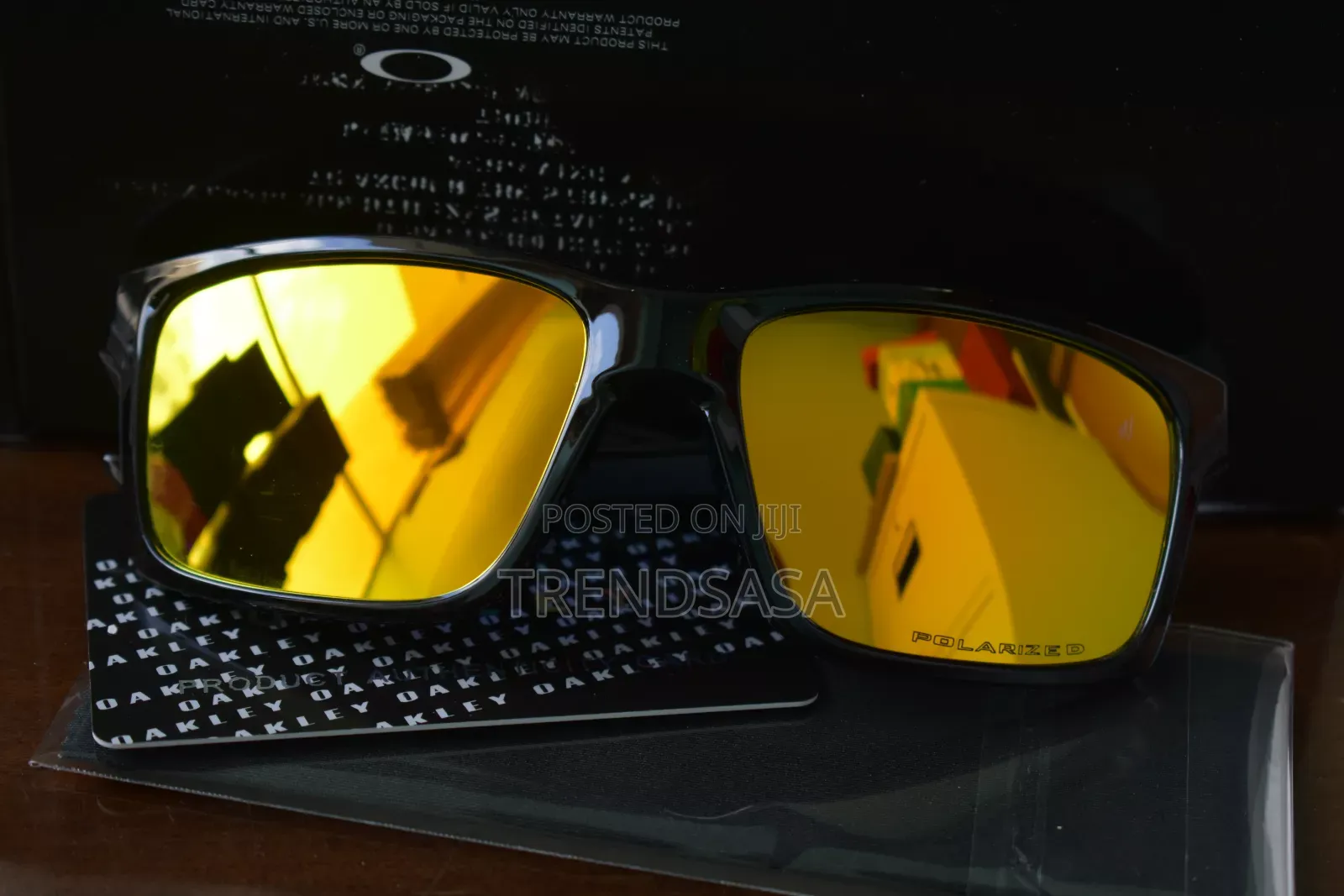Oakley Sylas Prizm Sapphire Polarzed Lenses Black Frame