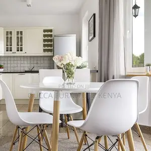 Home Chairs: Modern Style Classic Plastic Dining Chair