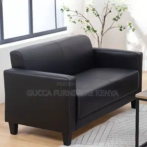 Sofas:5-Seater Trendy Lumber Executive Leather Office Sofa