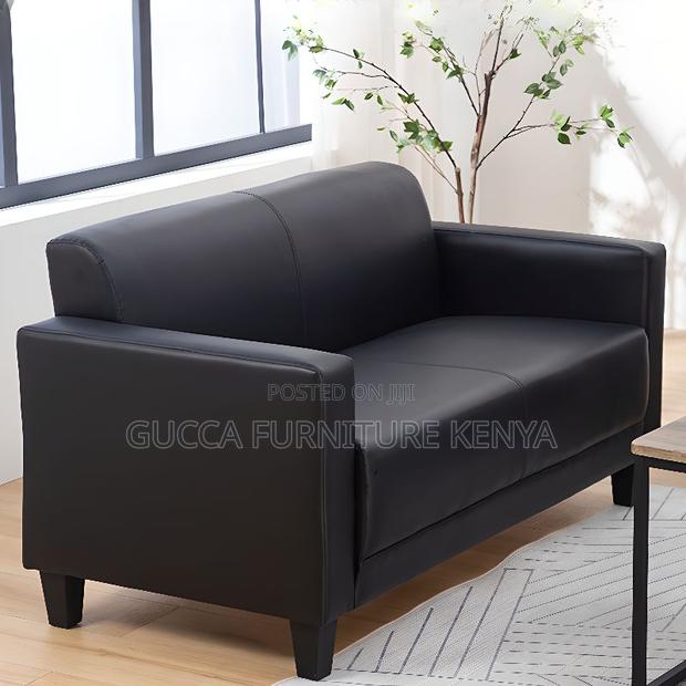 Sofas:5-Seater Trendy Lumber Executive Leather Office Sofa - thumbnail 5