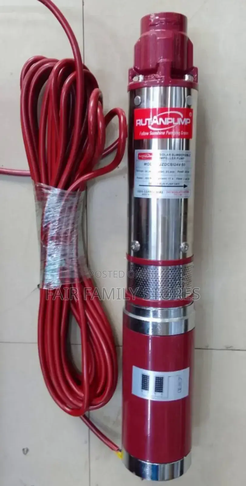 Rutan Solar Water Pump 400w