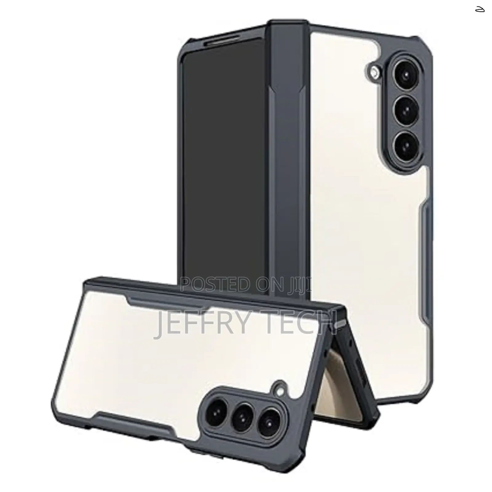 Xundd Transparent Clear Cover for Samsung Galaxy Z Fold 6