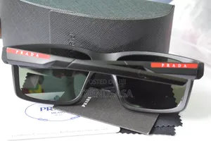 Prada Linea Rossa Rectangle Sunglasses for Man PS05YS