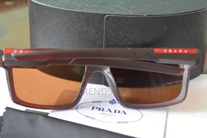 Prada Linea Rossa Rectangle Sunglasses for Man PS05YS