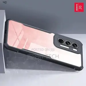 Xundd Cover Case for Oppo Reno 12 (Armor | Clear PC and TPU)