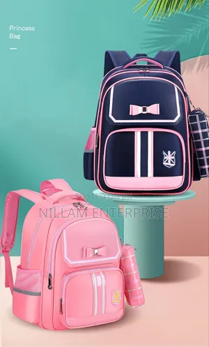 Cute 2in 1 School Backpack