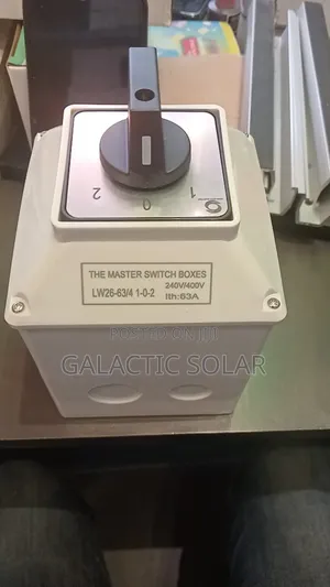 4pole Manual Change Over Switch 63a