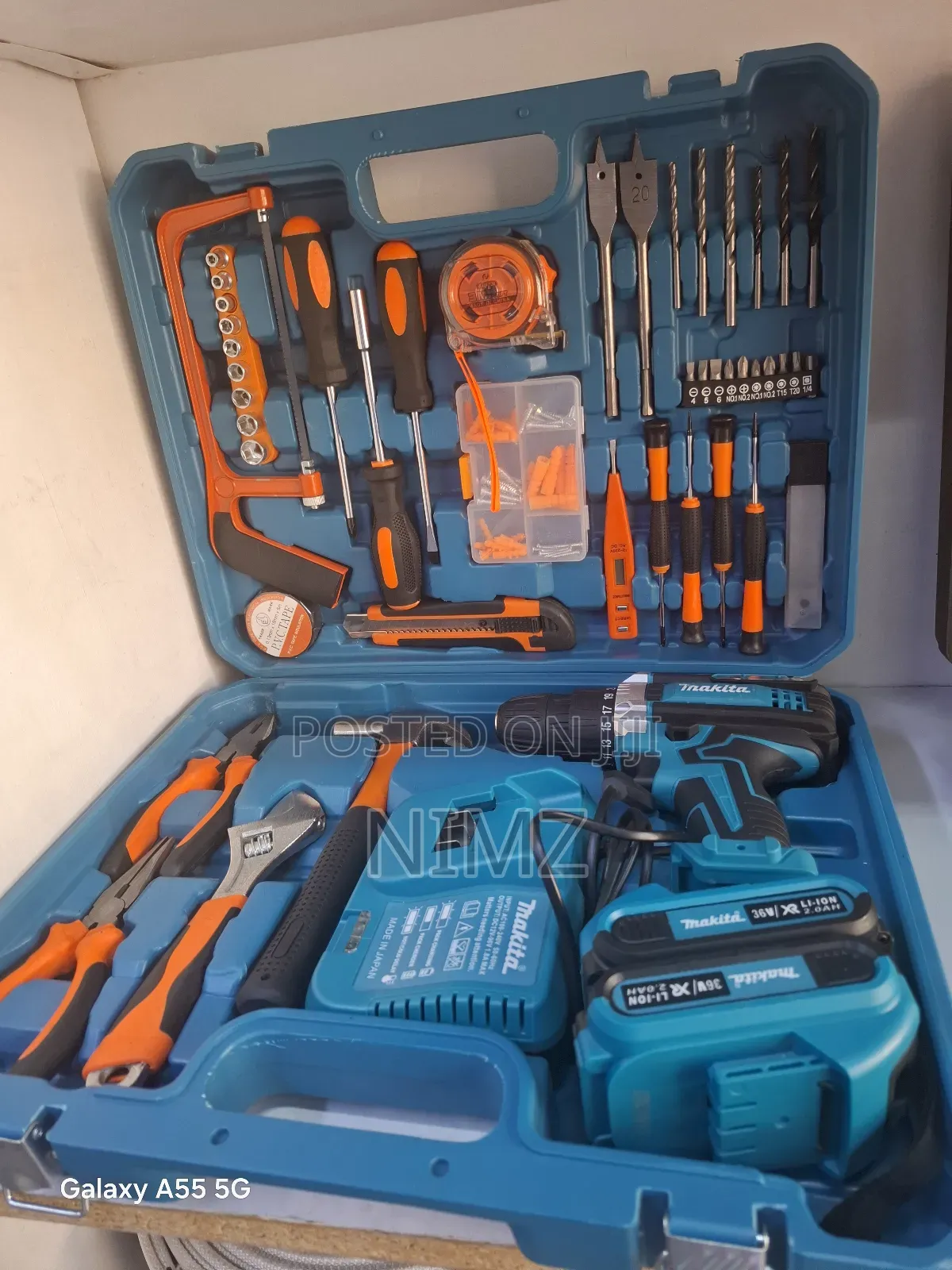 Makita Toolset With 36v Drill