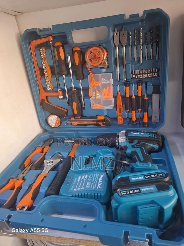 Makita Toolset With 36v Drill - thumbnail 3