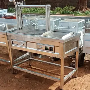 Stainless Steel Choma Grill and Griddle/Hotplate
