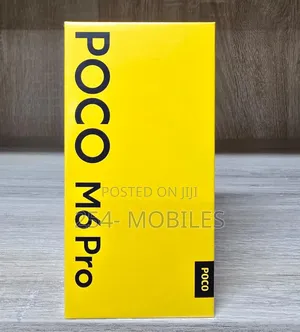 New Xiaomi Poco M6 Pro 128 GB Black