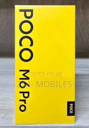 New Xiaomi Poco M6 Pro 128 GB Black