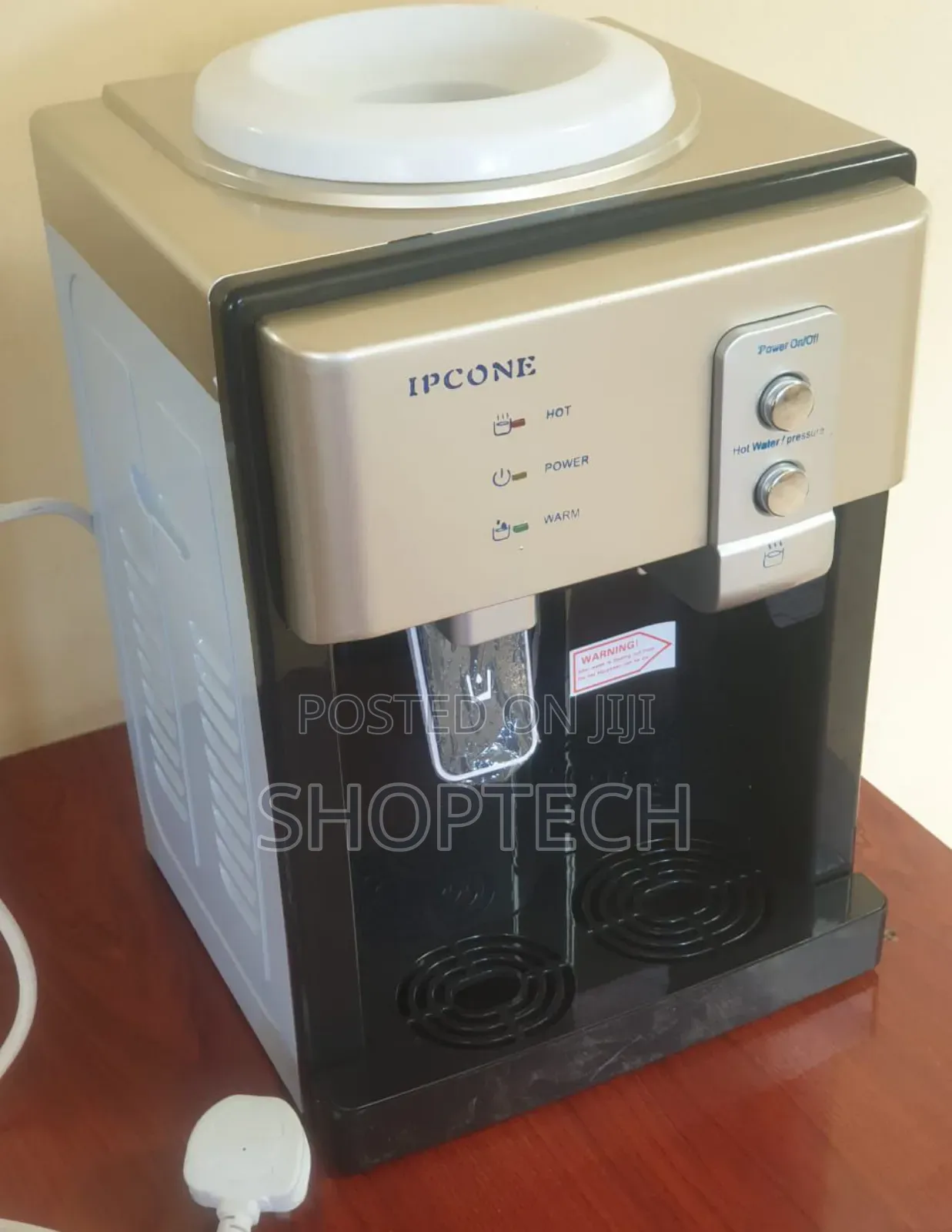 Silver Ipcone Table Top Water Dispenser