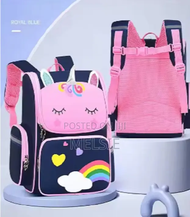 Cute Girls Cartoon Themed School Bagpack Grade 1-7