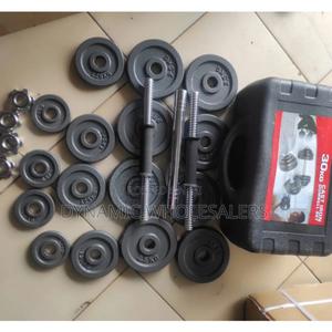 30KG Dumbbell Set With Connector Carrier Case - thumbnail 2