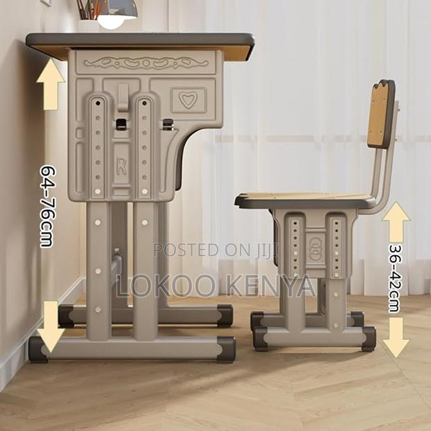 School Chair : Adjustable Kid's Chair and Desk