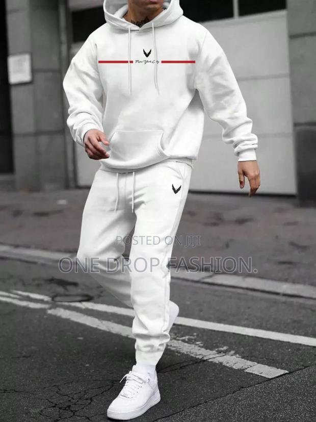 Green White Tracksuits - thumbnail 2