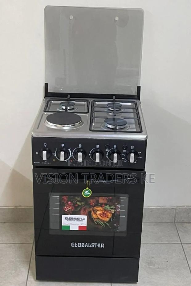 Globalstar  50*55cm 3+1 Standing Cooker With Electric Oven