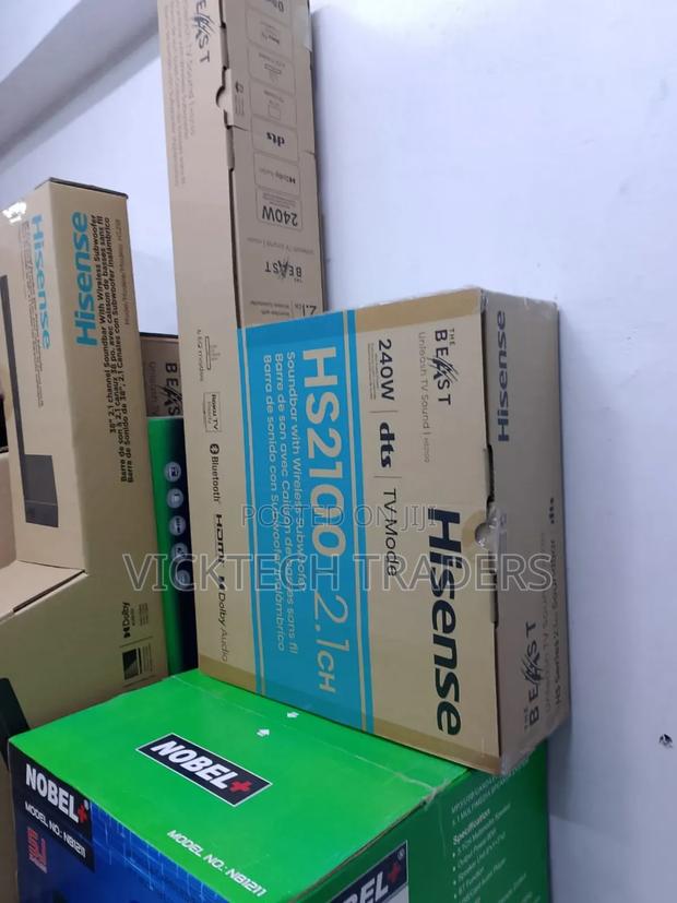 Hisense Soundbar 240watts 2.1CH Hs2100 - main view