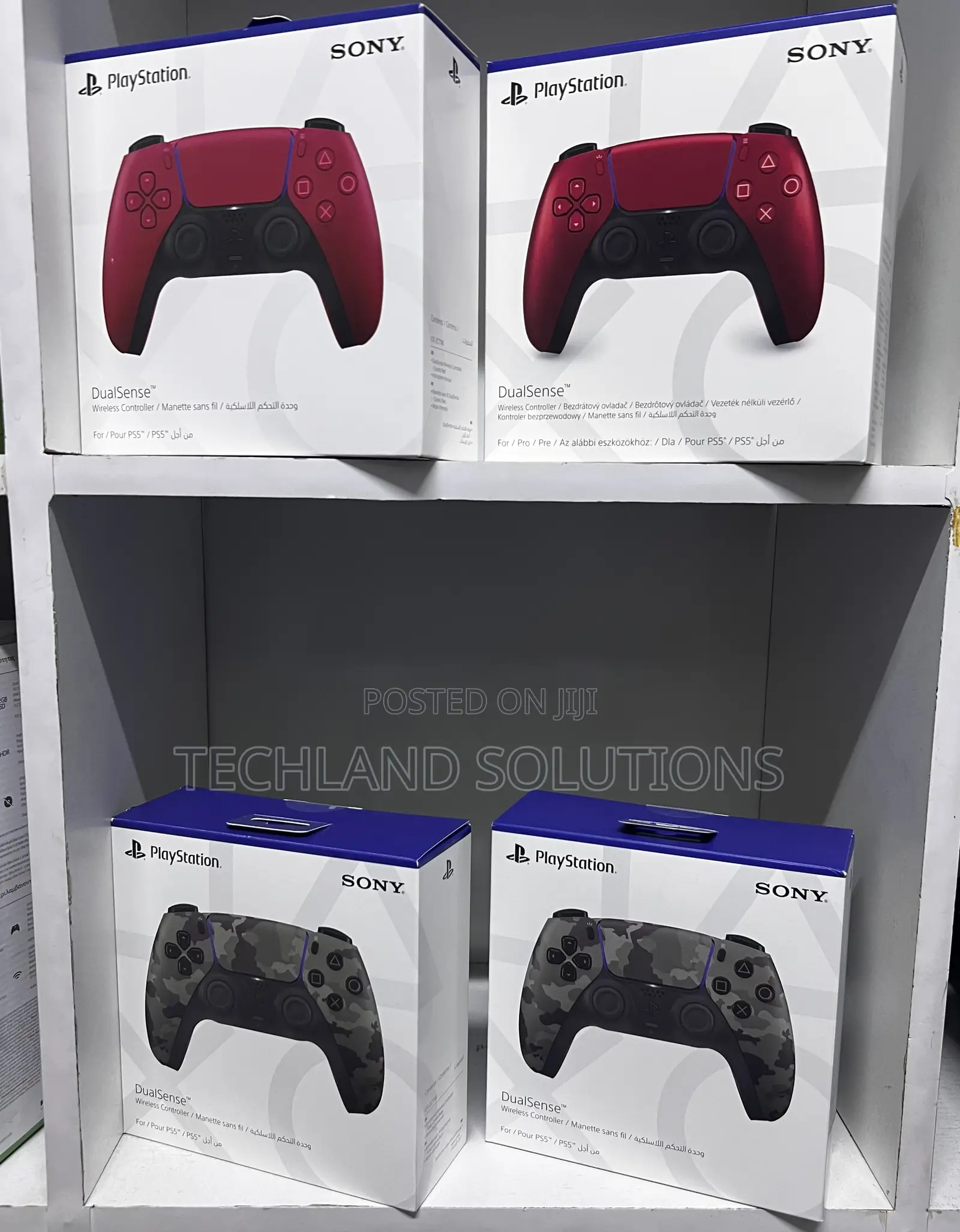 Blue ,Red, Camouflage Ps5 Controllers