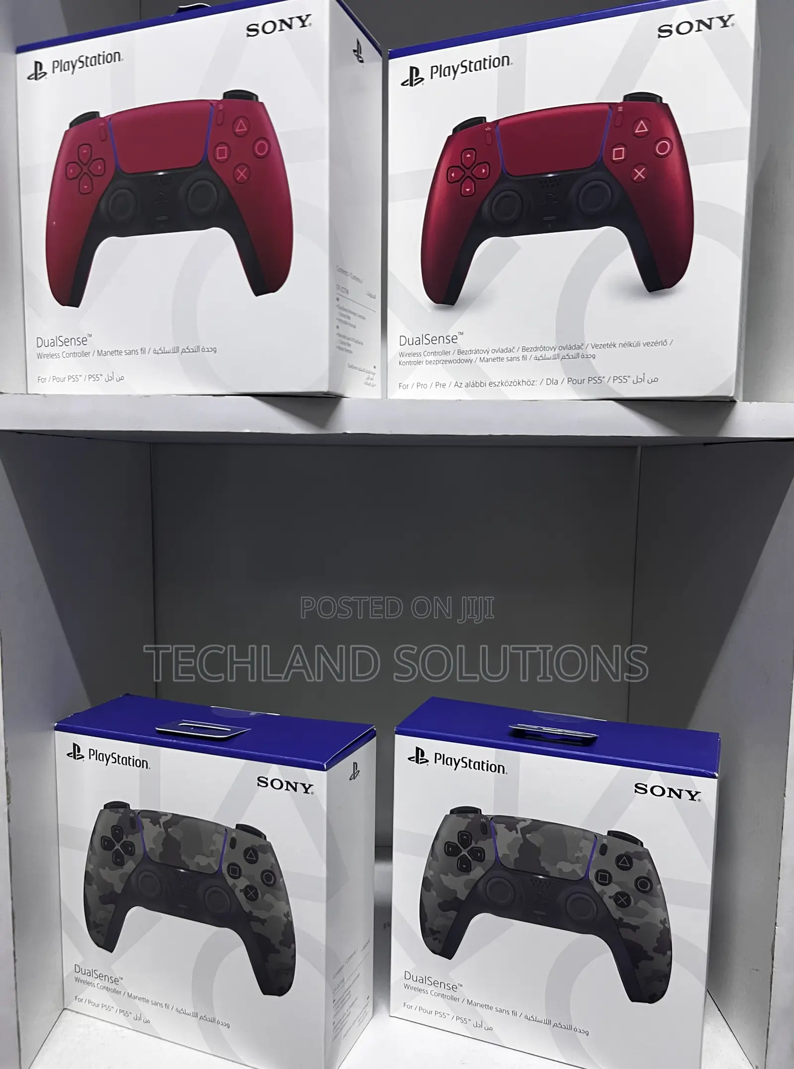 Blue ,Red, Camouflage Ps5 Controllers