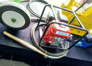 8hp Engine Vibrator Machine - Brand New