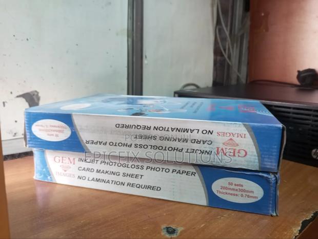 A4 PVC and Lamination Sheets - main view