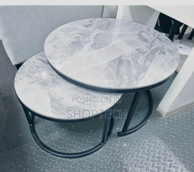 *Luxury Pure Marble Top Nesting Coffee Tables* Big. - main view