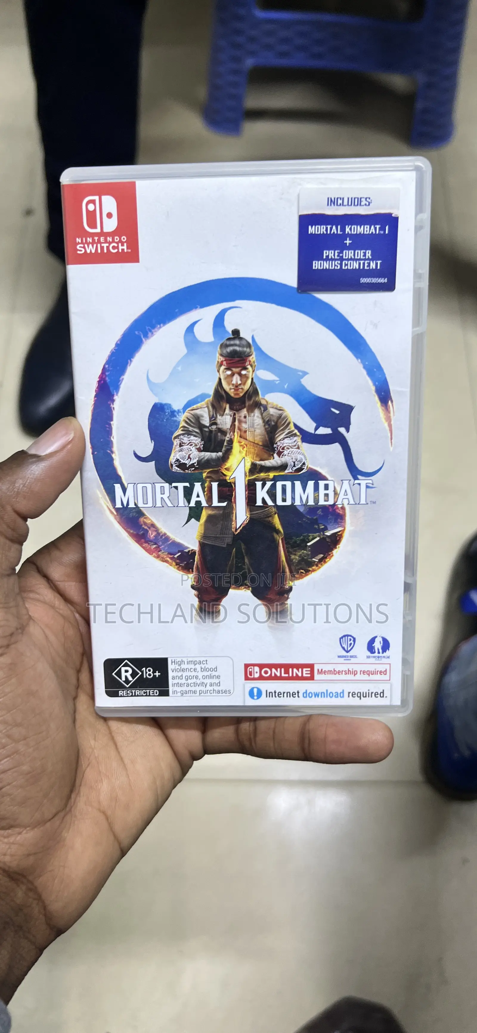Mk1 Nintendo Switch Game