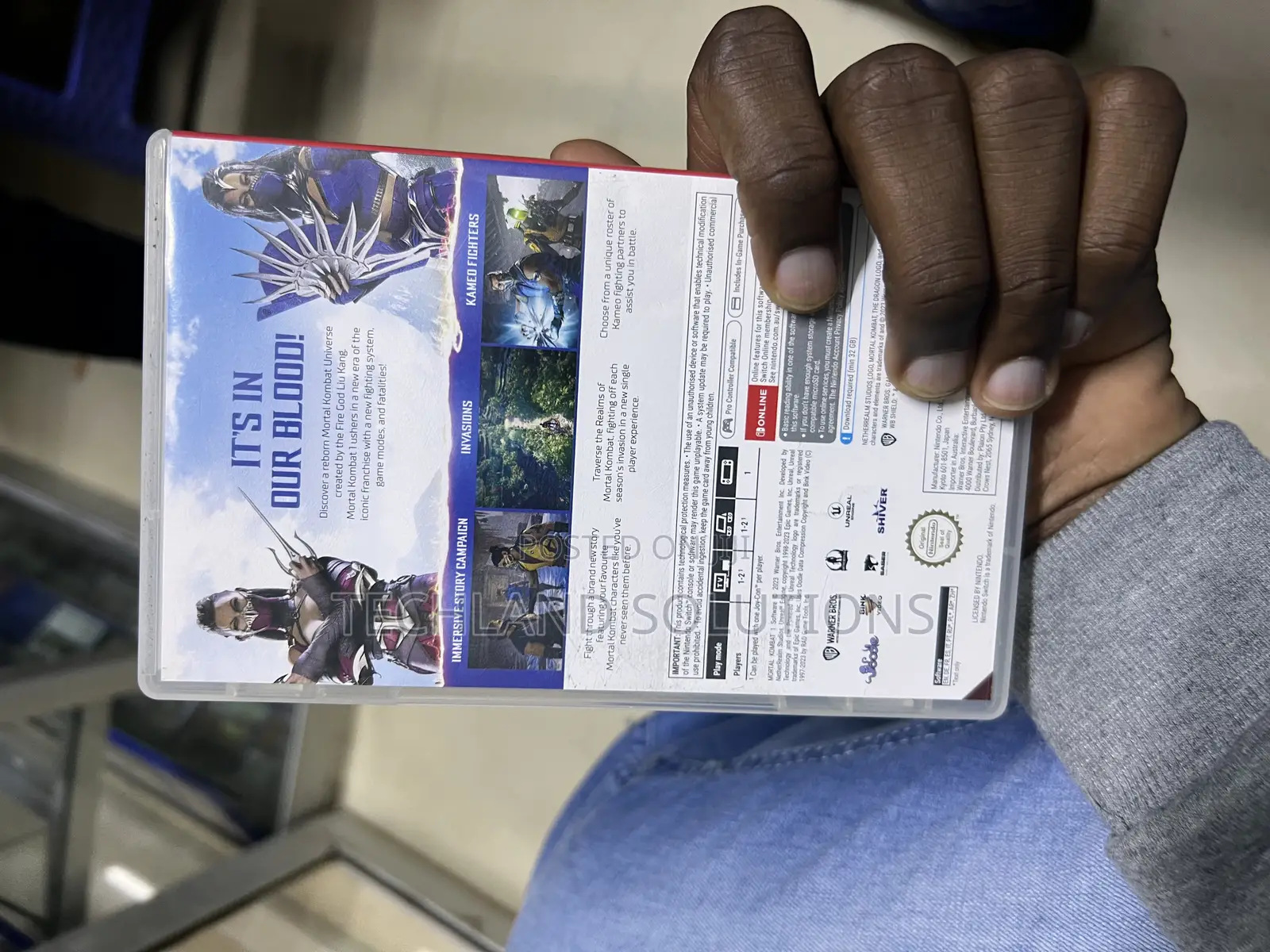 Mk1 Nintendo Switch Game
