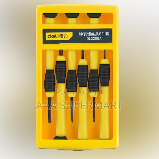 Deli Tools DL3206A 6pcs Clock Precision Screwdriver - main view