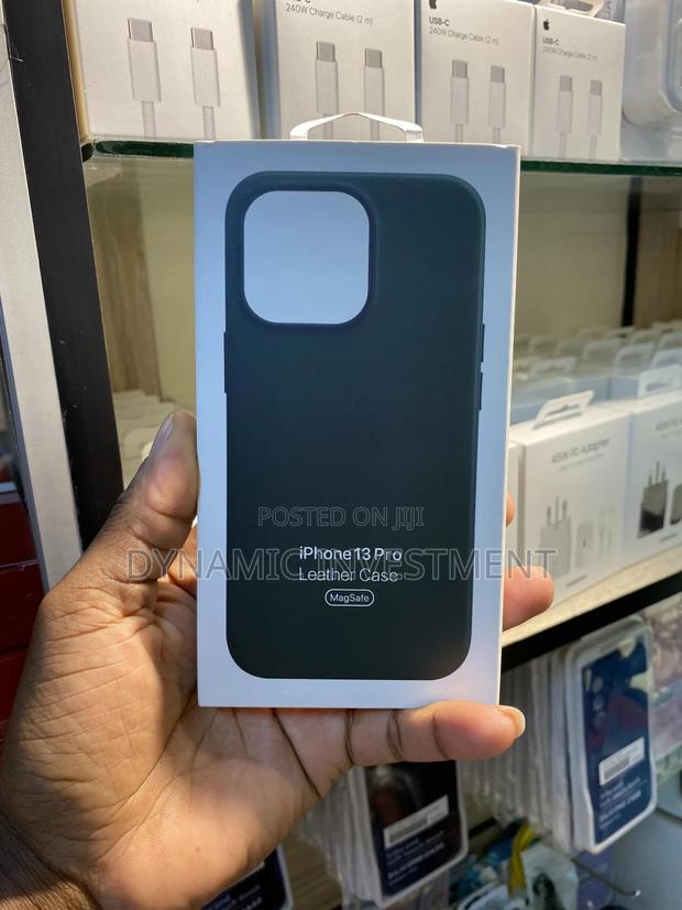 Apple iPhone 13 Pro Leather Case With Magsafe - main view