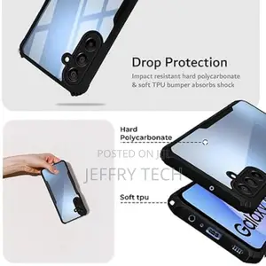 Xunnd Case Back Cover Case for Samsung A15 Transparent