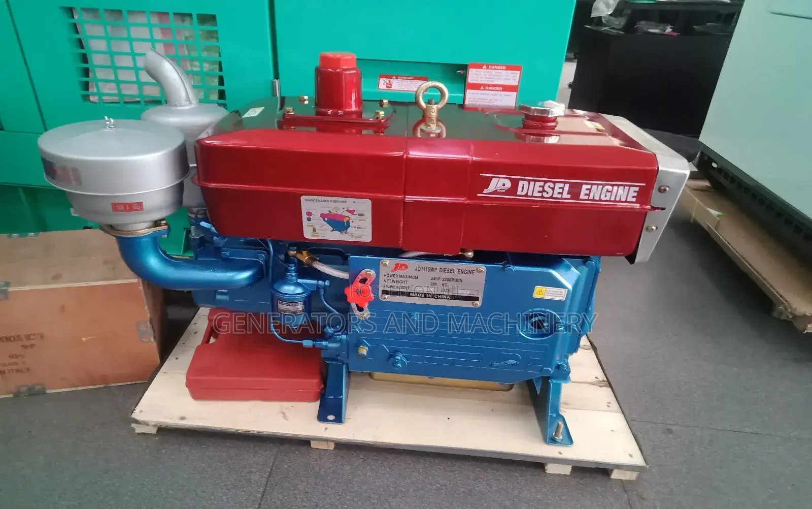Manual Start 24hp JD Engine
