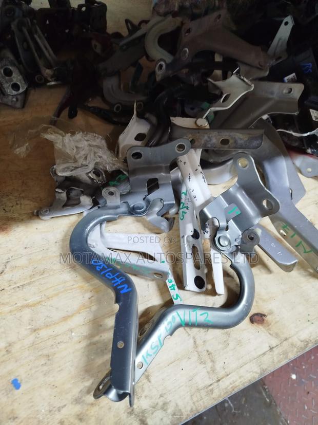 Vitz NHP130 Bonnet Hinges