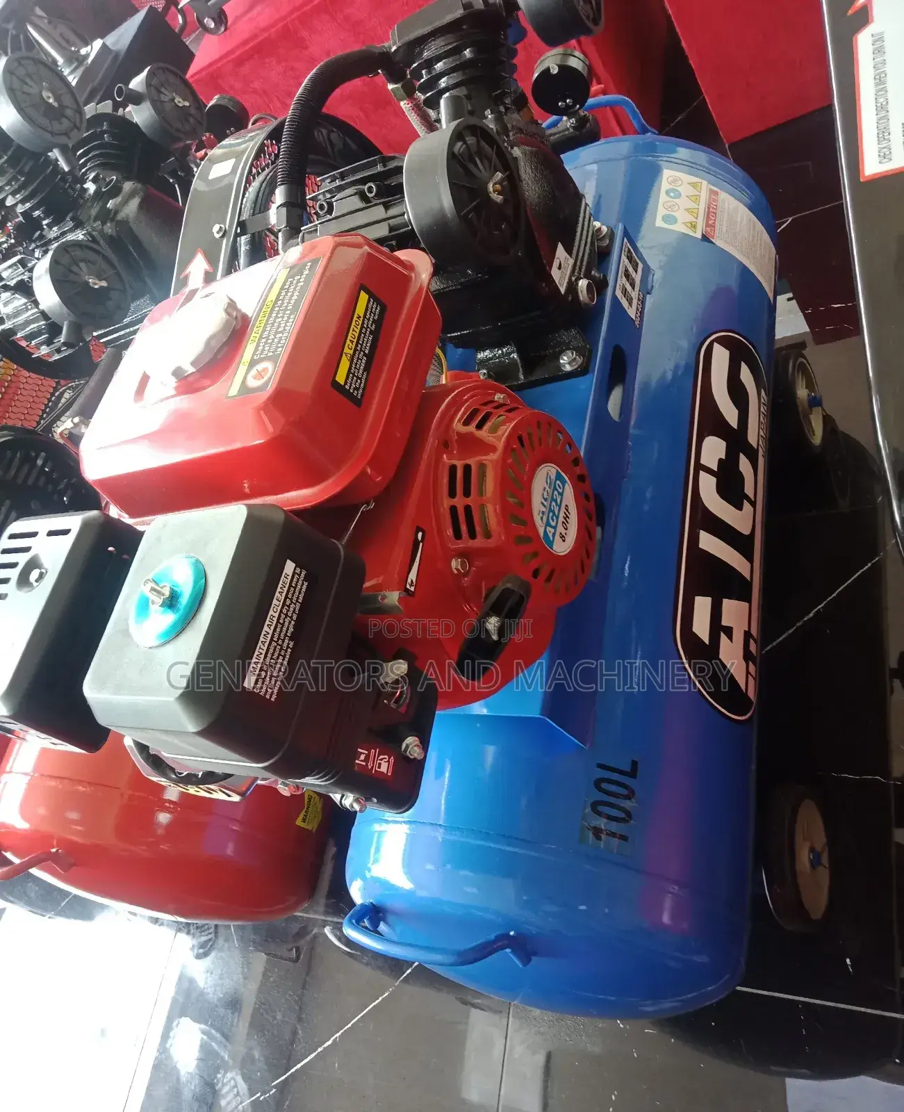 8.0hp Petrol Engine Air Compressor Available