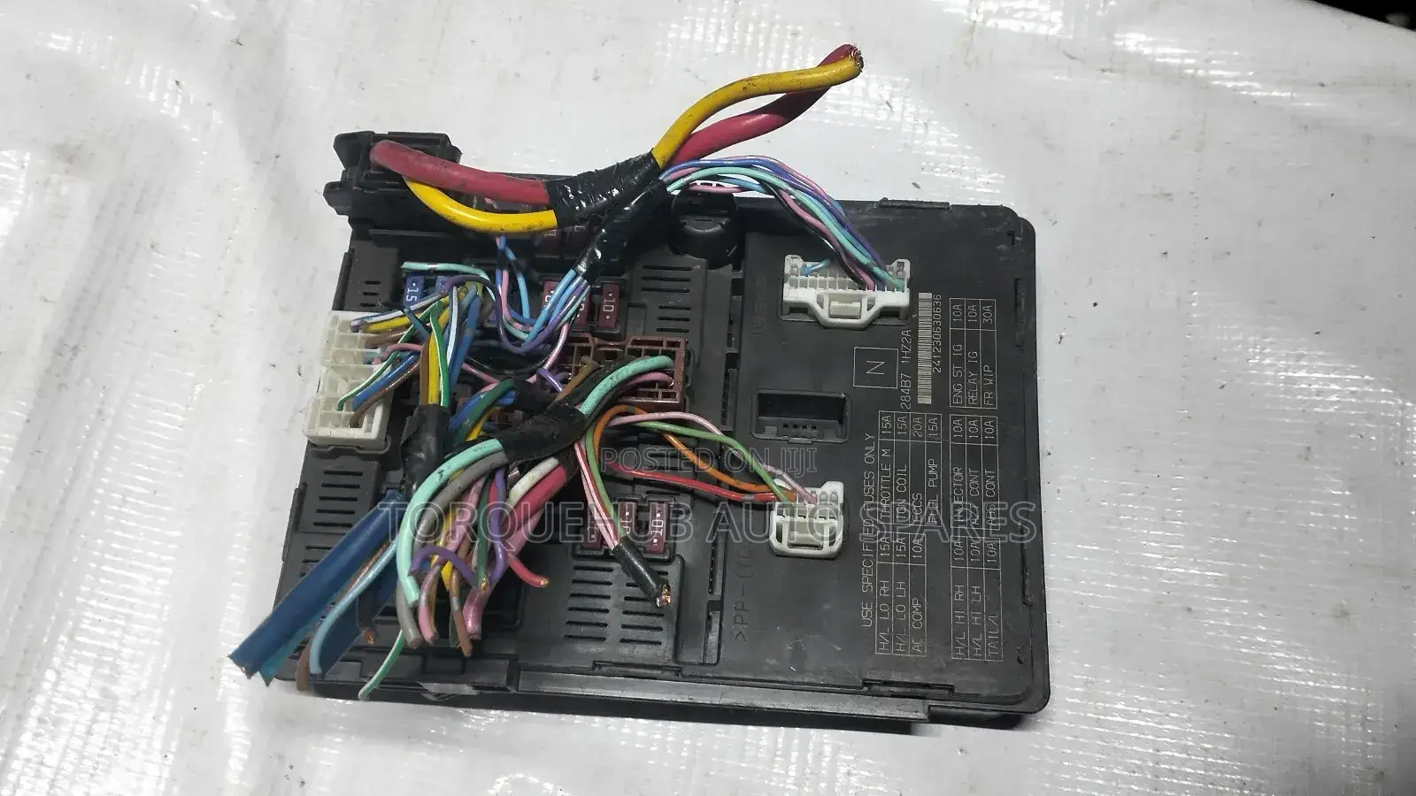 Nissan Note E12 Fusebox