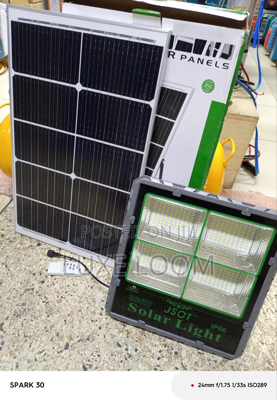 300w Solar Flood Light