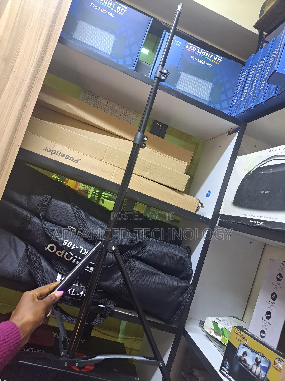 2.1m Multi-Purpose Light Stand