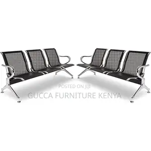 Benches:3-Link Lobby Reception Waiting Guest Office Bench