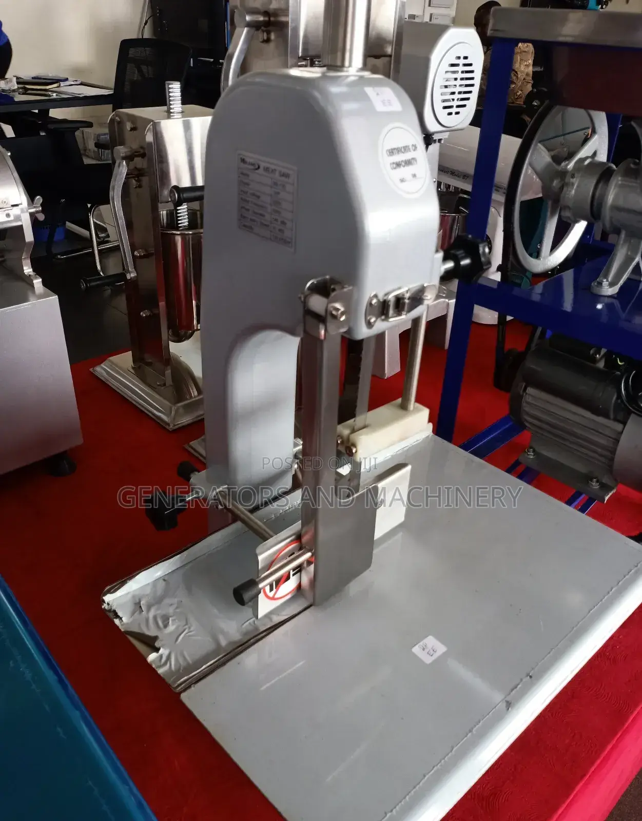 Meat Saw 130kgs Capacity Per Hour