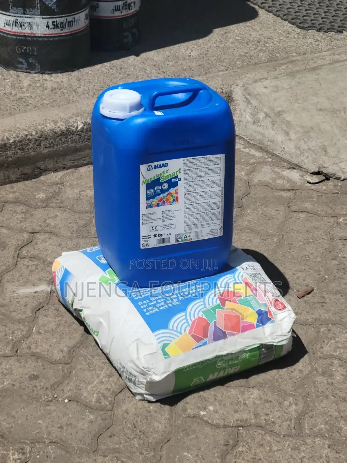 Mapei Mapelastic Smart / Roller Applied